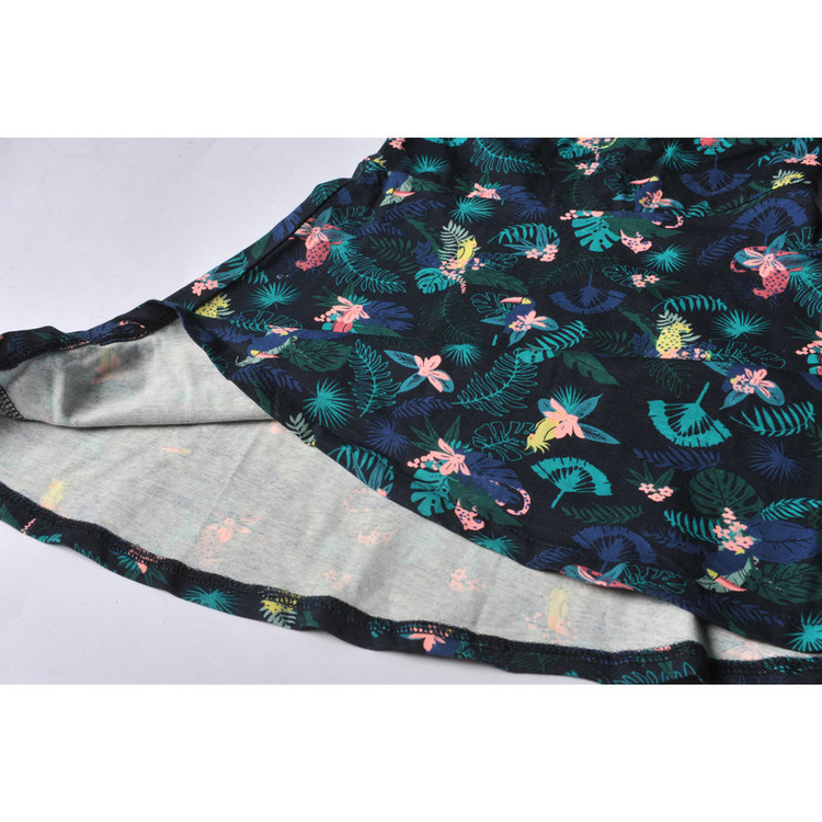 پیراهن دخترانه یقه قایقی