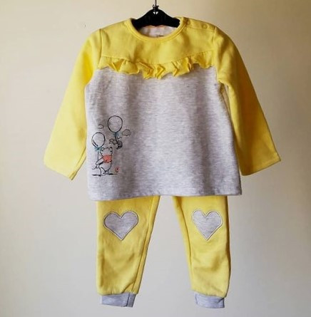 ست تو کرکی دخترانه یک تا دو سال