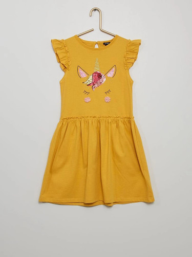 قیمت و خرید پیراهن دخترانه مدل یونی کورن