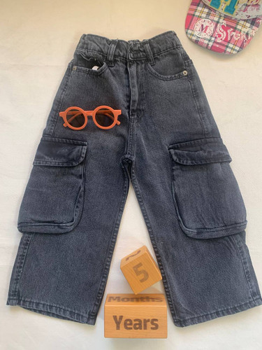 بهترین قیمت و خرید شلوار جین بگی بچگانه آکو